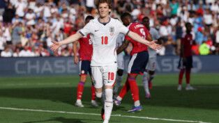 Soccer Football - International Friendly - England v Costa Rica - Inter&Co Stadium, Orlando, Florida, U.S. - June 10, 2026 England's Anthony Gordon celebrates scoring their second goal IMAGN IMAGES via Reuters/Nathan Ray Seebeck