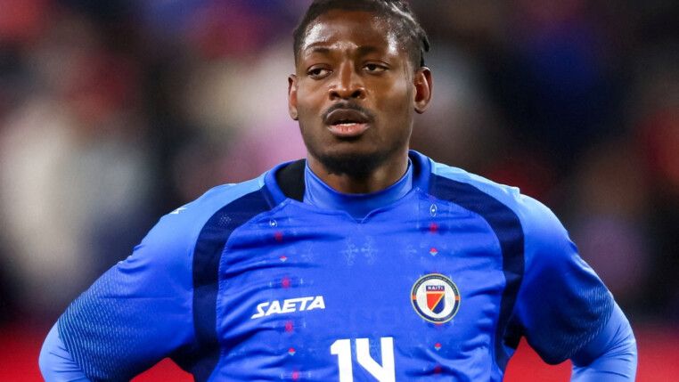 Leverton Pierre, jogador do Haiti