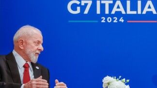 Presidente da República, Luiz Inácio Lula da Silva, durante Encontro com a Presidente do Conselho de Ministros da República Italiana, Giorgia Meloni , no Hotel Borgo Egnazia. Puglia – Itália