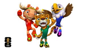 Mascotes da Copa 2026
