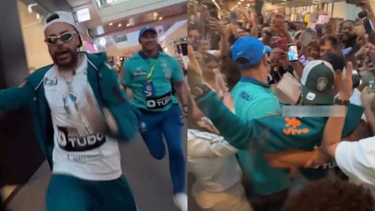 Sósia de Neymar causa tumulto em shopping dos EUA