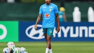 Raphinha, atacante da Seleção Brasileira