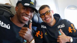 Seleção a caminho de Cleveland
