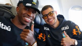 Seleção a caminho de Cleveland
