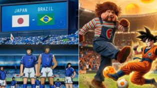 "Super Campeões" e "Fofão versus Goku": os memes de Brasil x Japão