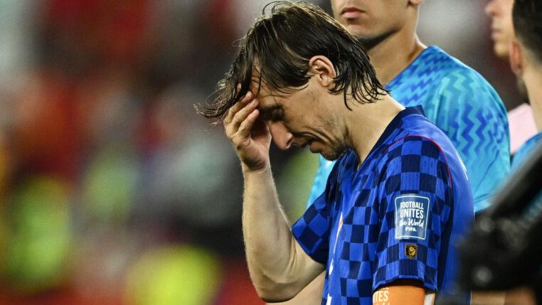 Luka Modric se emociona em eliminação da Croácia para Portugal na Copa do Mundo 2026