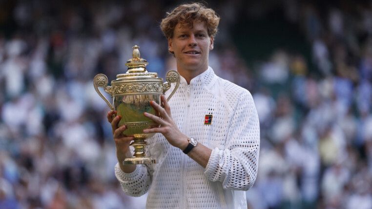 Jannik Sinner, bicampeão em Wimbledon