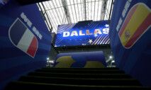 Estádio em Dallas onde acontece Espanha x França