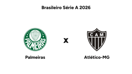 Onde assistir Palmeiras x Atlético-MG — Brasileiro Série A 2026