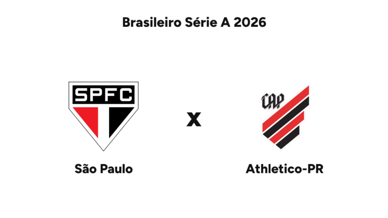 Onde assistir São Paulo x Athletico-PR — Brasileiro Série A 2026