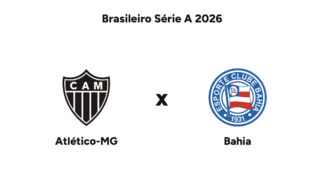 Onde assistir Atlético-MG x Bahia — Brasileiro Série A 2026