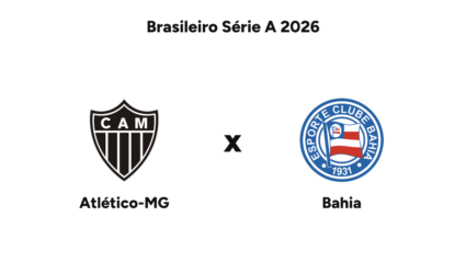 Onde assistir Atlético-MG x Bahia — Brasileiro Série A 2026