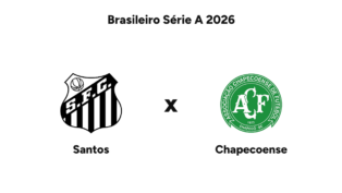 Onde assistir Santos x Chapecoense — Brasileiro Série A 2026