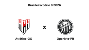 Onde assistir Atlético-GO x Operário-PR — Brasileiro Série B 2026