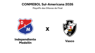 Onde assistir Independiente Medellín x Vasco — CONMEBOL Sul-Americana 2026