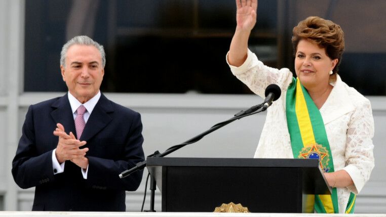 Michel Temer e Dilma Rousseff