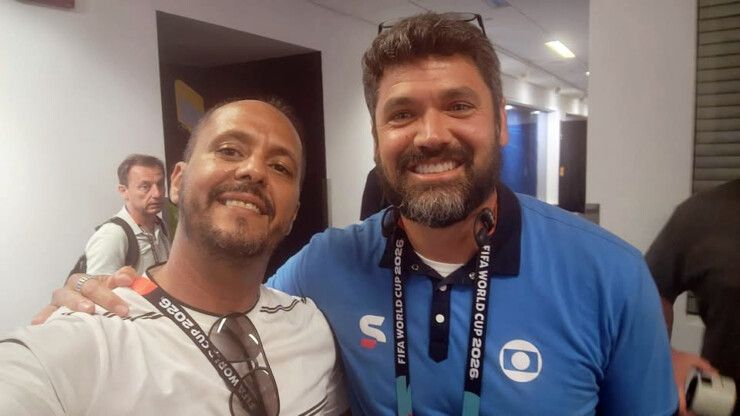 Ahmed Mediany e Marcelo Courrege