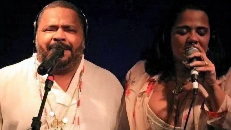 Arlindo Cruz e Débora Cruz