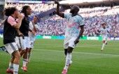 Soccer Football - FIFA World Cup 2026 - Round of 16 - United States v Belgium - Seattle Stadium, Seattle, Washington, U.S. - July 6, 2026 Belgium's Romelu Lukaku celebrates scoring their fourth goal REUTERS/Lee Smith