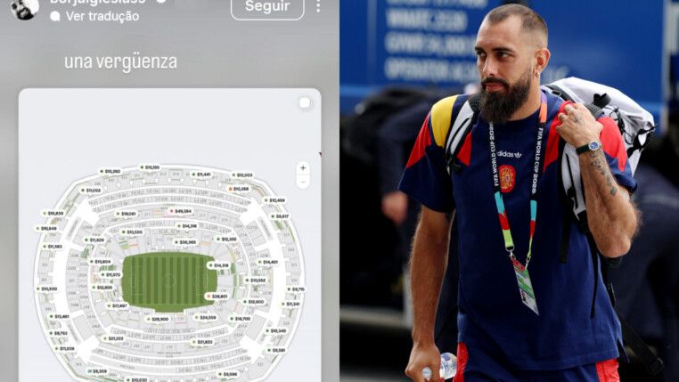 Borja Iglesias, atacante da Espanha, critica preços de ingressos para final da Copa do Mundo 2026
