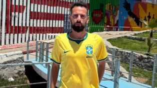 O influenciador Lucas Strabko, o Cartolouco