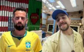 Cartolouco e Lucas Selfie
