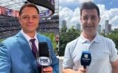 Chicharito Hernández e Hugo Balassone