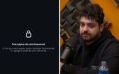 Instagram de Monark sai do ar novamente e perfil fica inacessível