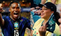 Endrick e a mãe, Cíntia Ramos