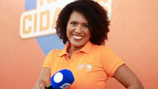 A jornalista Érika Leal