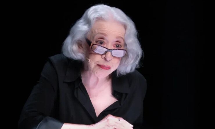 A atriz Fernanda Montenegro
