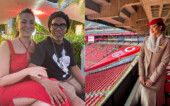 Ingryd Guadagnin e Ronaldinho Gaúcho