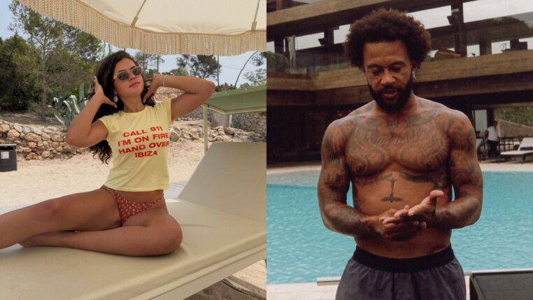 Maisa e Memphis Depay em Ibiza