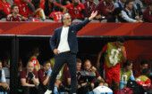Soccer Football - FIFA World Cup 2026 - Round of 32 - Switzerland v Algeria - BC Place, Vancouver, Canada - July 2, 2026 Switzerland coach Murat Yakin reacts IMAGN IMAGES via Reuters/Anne-Marie Sorvin