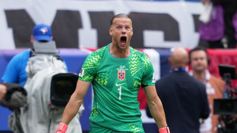 Nyland, goleiro da Noruega