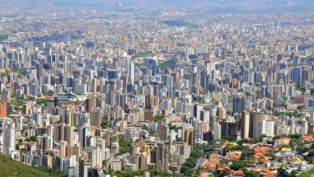 foto mostra bh vista de cima