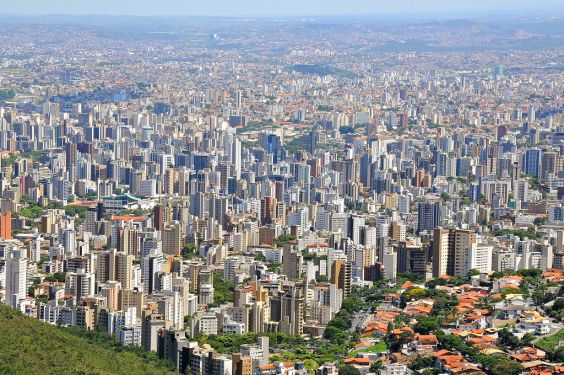 foto mostra bh vista de cima