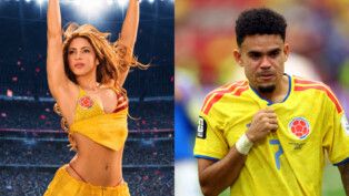 Shakira e Luis Díaz