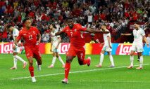 Soccer Football - FIFA World Cup 2026 - Round of 32 - Switzerland v Algeria - BC Place, Vancouver, Canada - July 2, 2026 Switzerland's Breel Embolo celebrates scoring their first goal with Dan Ndoye REUTERS/Agustin Marcarian TPX IMAGES OF THE DAY