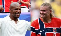Terry Crews e Erling Haaland