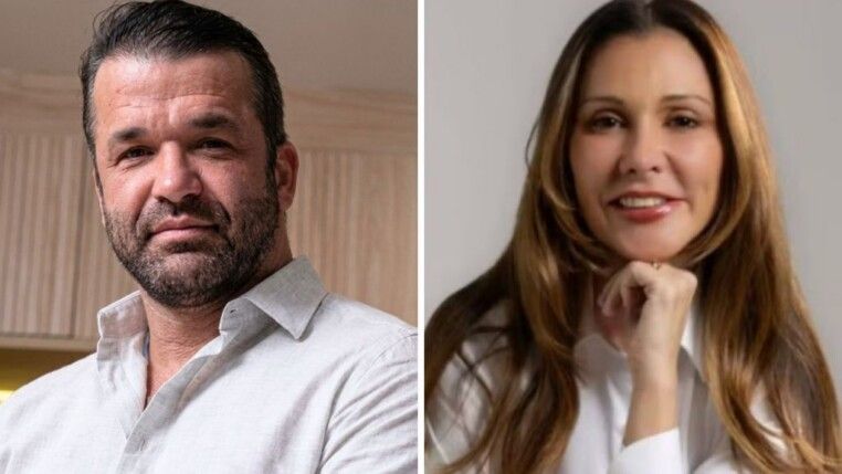 Thiago Brennand e Karina Kufa