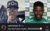 Ramires reage à comparação com Vini Jr. Ramires reage à comparação com Vini Jr.