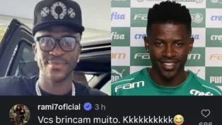 Ramires reage à comparação com Vini Jr.
