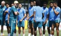 Treino da seleção brasileira