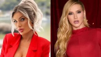 Andressa Urach e Vigínia Fonseca