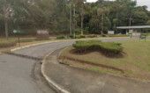 Fachada do Cemitério Bosque da Esperança.