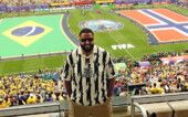 DJ Khaled no jogo Brasil x Noruega