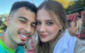 Isabella Rousso e Gabriel Martinelli