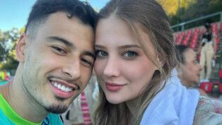 Isabella Rousso e Gabriel Martinelli