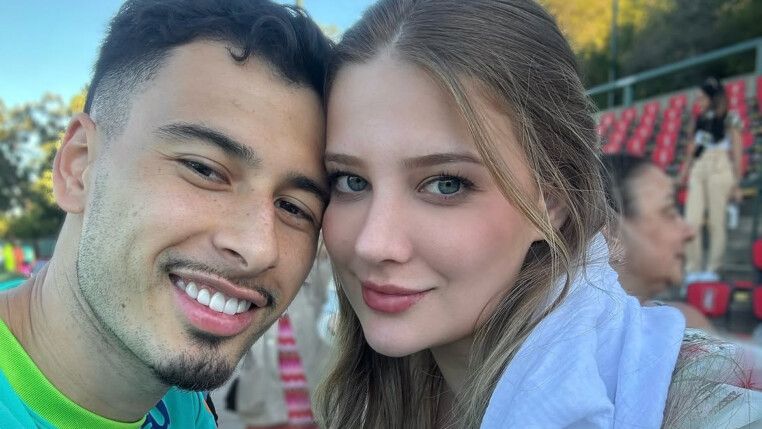 Isabella Rousso e Gabriel Martinelli